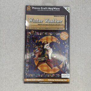 Vintage Provo Craft Hugware Winter Weather Rebecca Carter CD Rom Clip Art Design